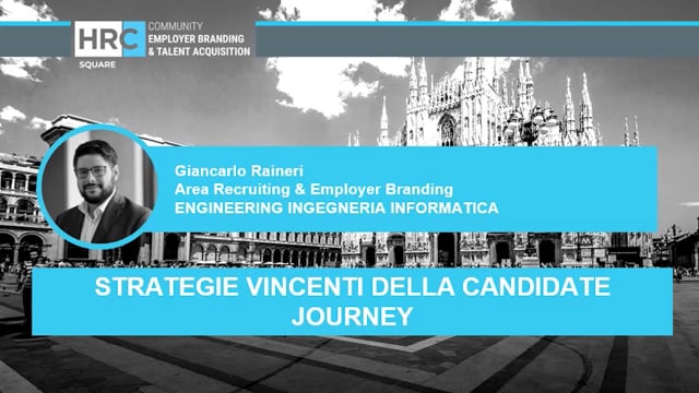 strategie vincenti della candidate journey ENGINEERING INGEG ...