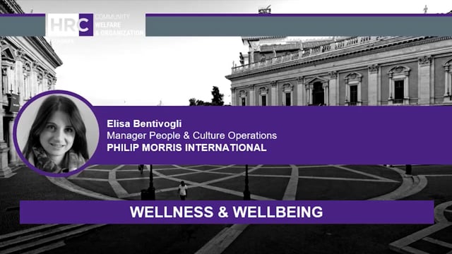 Wellness e wellbeing PHILIP MORRIS INTERNATIONAL