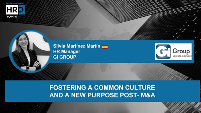 Fostering a Common Culture and a New Purpose Post M&A Gi GRO ...