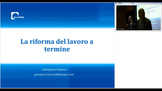 Roma Il nuovo lavoro a termine come applicare la riforma Fal ...