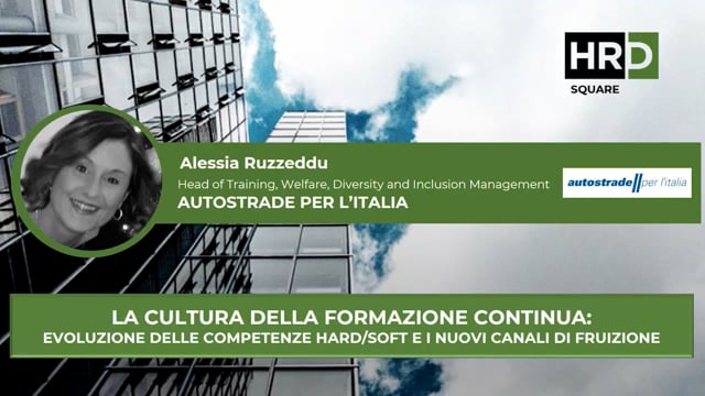 Cultura della formazione continua AUTOSTRADE PER L’ITALIA