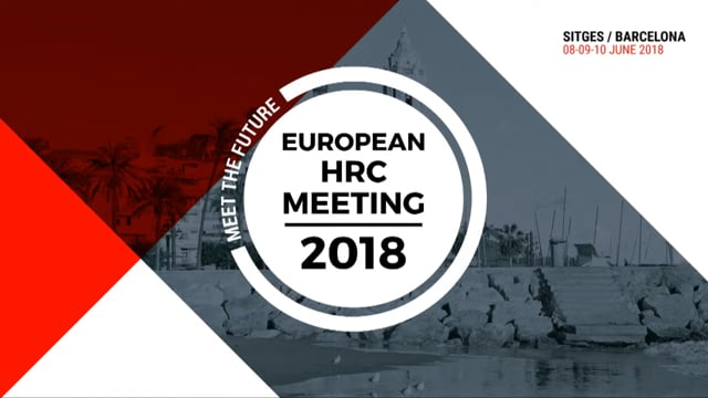 EUROPEAN HRC MEETING 2018 - Intervento di RAFFAELE TRAPASSO