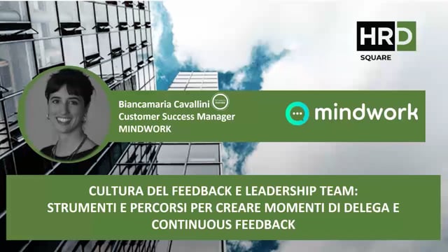 Cultura del feedback e leadership team MINDWORK
