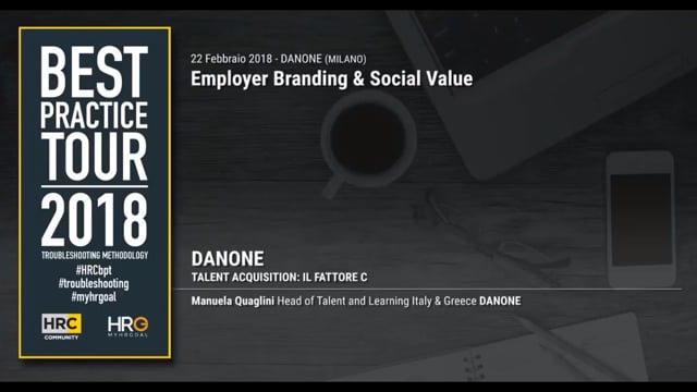 Talent Acquisition: Il fattore C DANONE