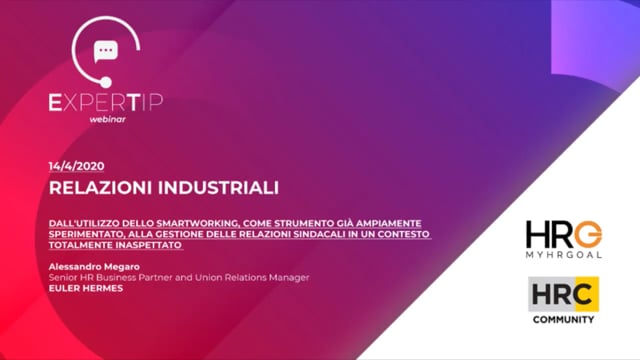 Dall'utilizzo dello smartworking, come strumento già ampiam ...