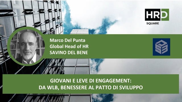 Giovani e leve di engagement SAVINO DEL BENE
