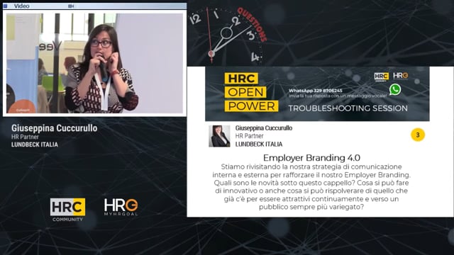 Giuseppina Cuccurullo domanda EMPLOYER BRANDING 4.0