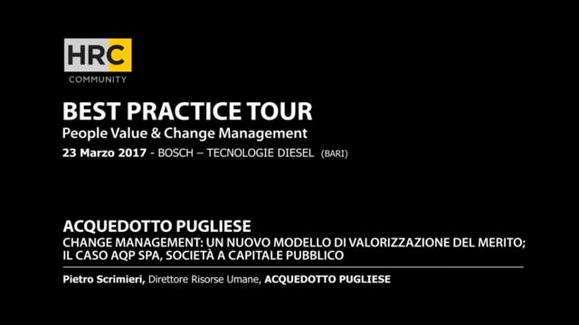 CHANGE MANAGEMENT:UN NUOVO MODELLO DI VALORIZZAZIONE DEL MER ...