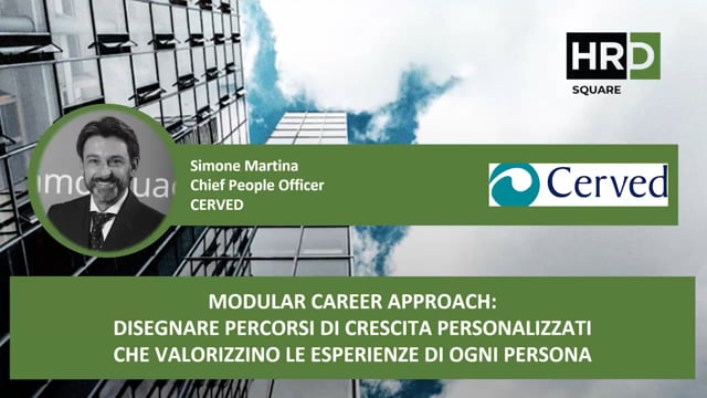 Modular career approach CERVED