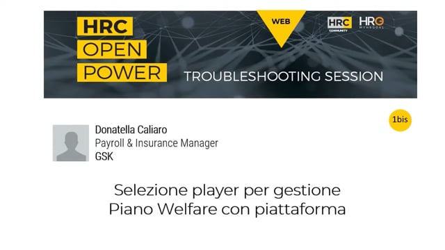Stefano Ricca risponde su SELEZIONE PLAYER PIANO WELFARE