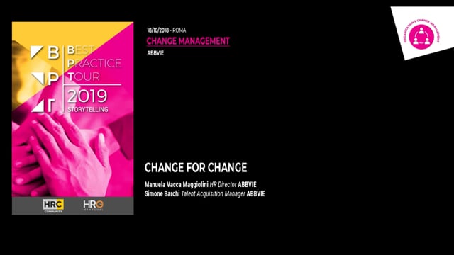 CHANGE FOR CHANGE ABBVIE