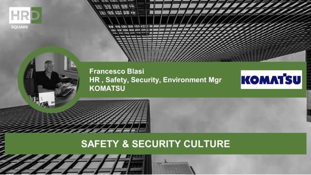 Safety & security culture KOMATSU