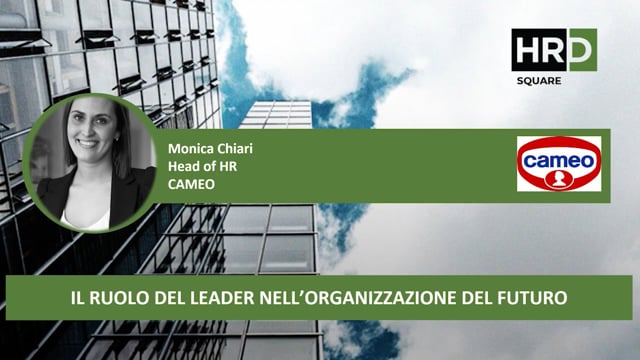 Il ruolo del leader nell’organizzazione del futuro CAMEO