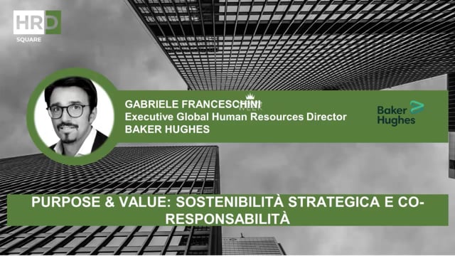 Purpose & Value, sostenibilità strategica e co responsabili ...