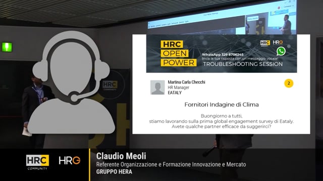 Fornitori indagine di clima GRUPPO HERA