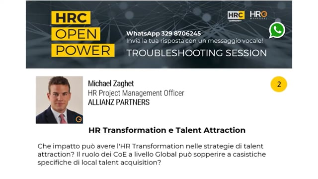 Paola Incardona risponde su TRANSFORMATION E TALENT ATTRACTI ...
