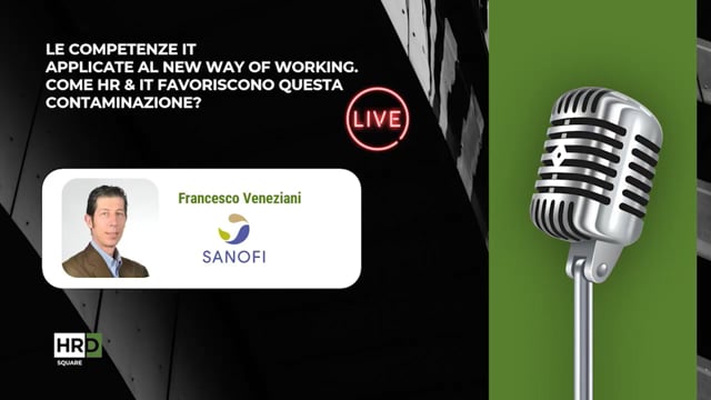 Le competenze IT applicate al new way of working SANOFI