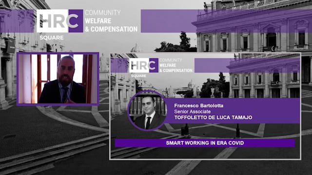 Smart working in era COVID TOFFOLETTO DE LUCA TAMAJO