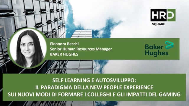Self learning e autosviluppo, new people experience and gami ...