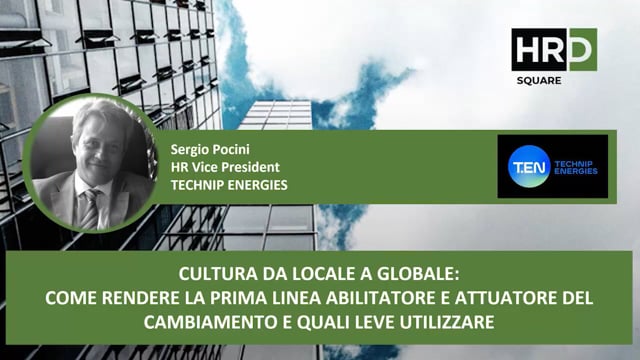 Cultura da locale a globale TECHNIP ENERGIES