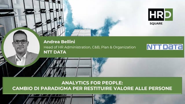 Analytics for people Cambio di paradigma per restituire valo ...