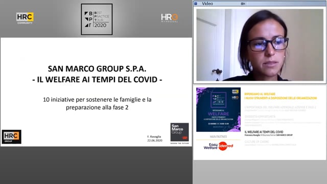 Il welfare ai tempi del covid SAN MARCO GROUP