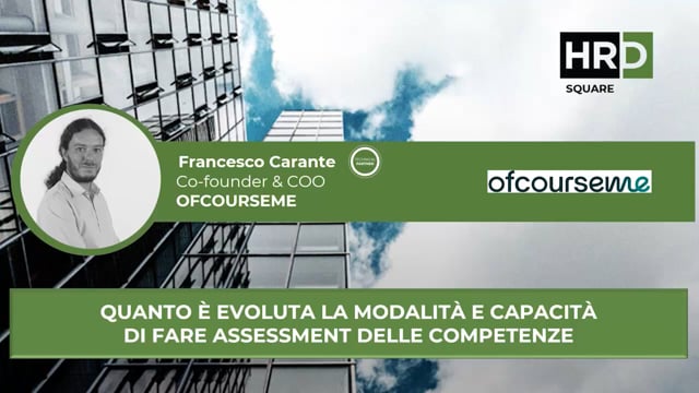 Assessment delle competenze OFCOURSEME