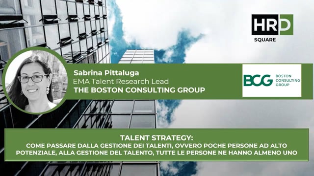 Talent Strategy THE BOSTON CONSULTING GROUP