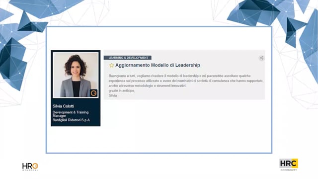 Aggiornamento Modello di Leadership CAVAGNA GROUP