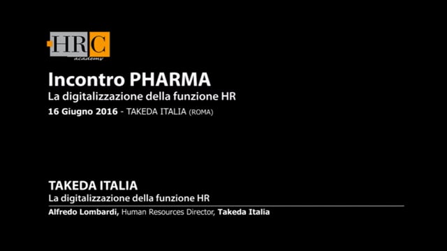 La digitalizzazione della funzione HR   Takeda Italia 