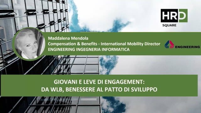 Giovani e leve di engagement ENGINEERING INGEGNERIA INFORMAT ...