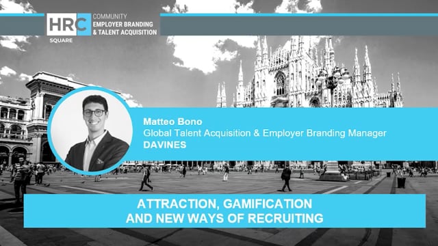 Attraction, gamification and new ways of recruiting DAVINES