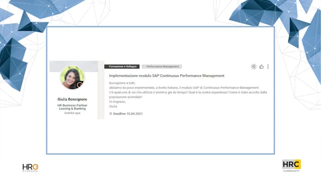 Implementazione modulo SAP continuous management EULER HERME ...