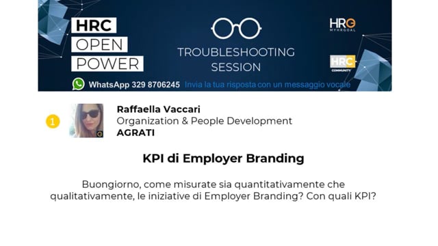 KPI di Employer Branding HILTI ITALIA
