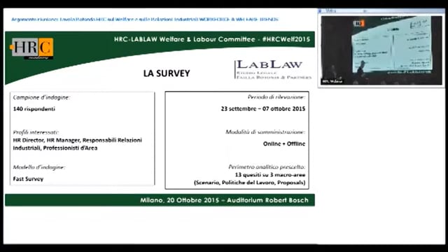 Parte 3 - 20/10/2015 - Tavola Rotonda HRC sul Welfare e sull ...