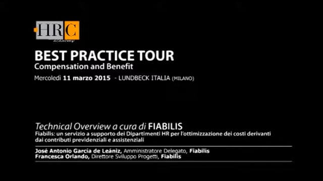 Fiabilis: un servizio a supporto dei Dipartimenti HR per l ...