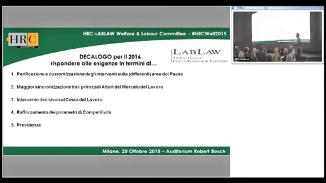 Parte 4 - 20/10/2015 - Tavola Rotonda HRC sul Welfare e sull ...