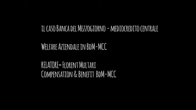 Il caso Banca del Mezzogiorno - Mediocredito Centrale Relazi ...