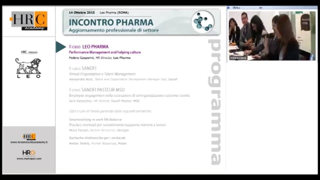 Performance Management and helping culture Leo Pharma