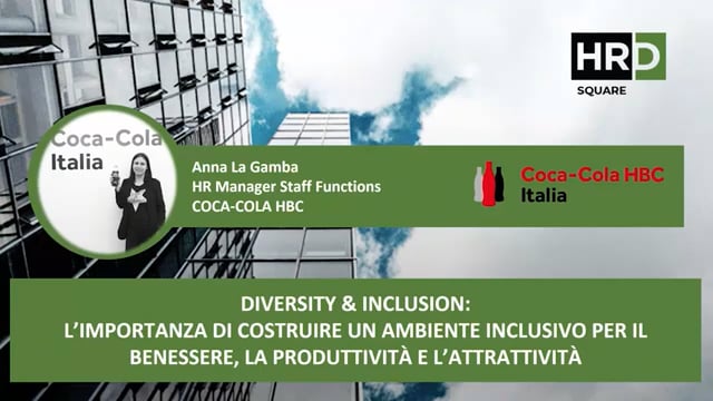 Diversity & Inclusion, creare un ambiente inclusivo COCA COL ...