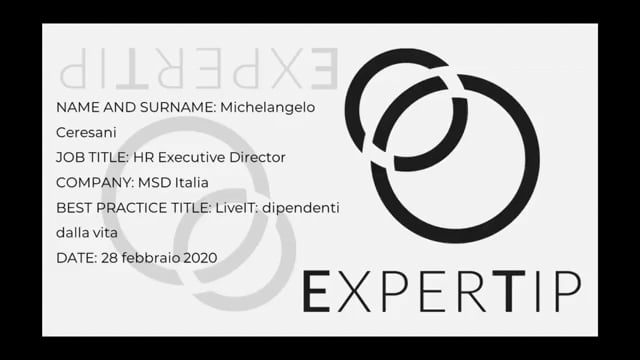 LIVE IT Dipendenti dalla VITA MSD ITALY