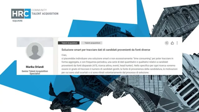 soluzione smart per tracciare dati di candidati provenienti  ...