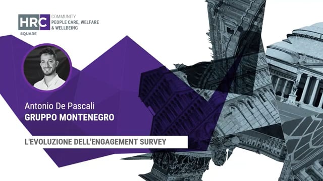 L’evoluzione dell’engagement survey GRUPPO MONTENEGRO