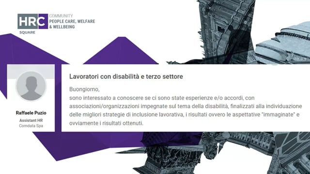 Lavoratori con disabilità e terzo settore MASHFROG GROUP