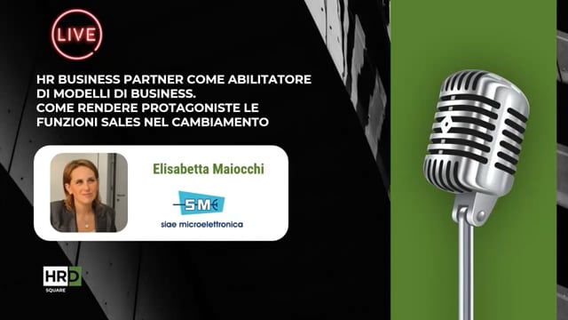 HR business partner, abilitatore di modelli di business SIAE ...