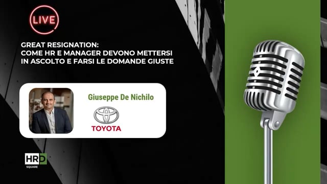 Great Resignation TOYOTA MOTOR ITALIA