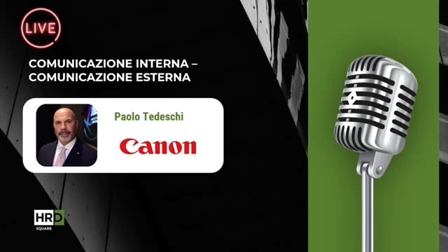 Comunicazione Interna Esterna CANON