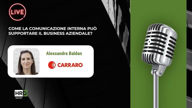 Comunicazione interna e business aziendale CARRARO