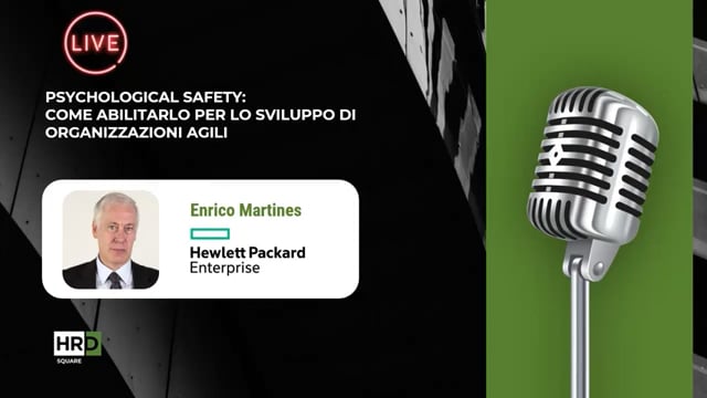 Psychological safety HEWLETT PACKARD ENTERPRISE