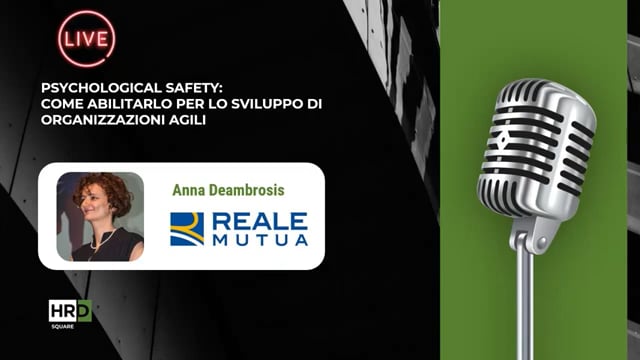 Psychological safety REALE MUTUA
